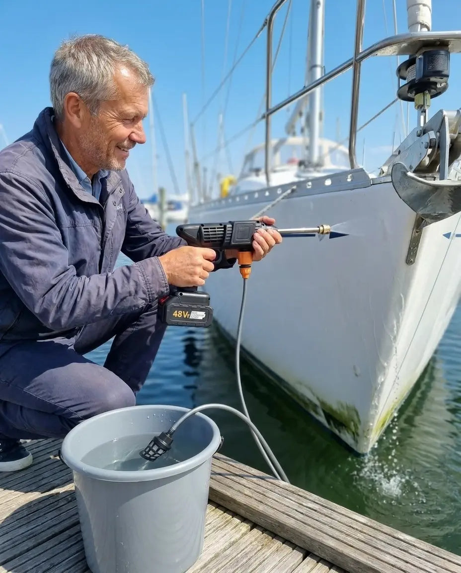TryckTvätten Pro - Batteridrevet høytrykksspyler