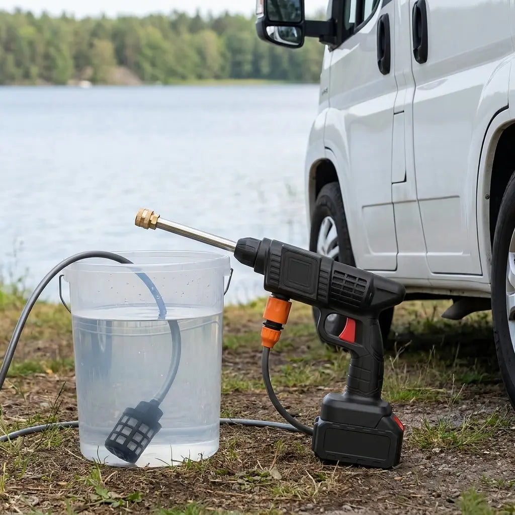 TryckTvätten Pro - Batteridrevet høytrykksspyler